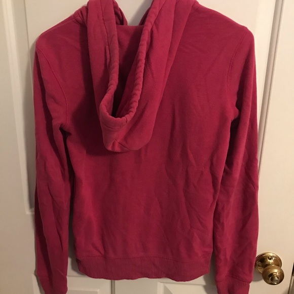 Pink Aeropostale hoodie with zipper, small - Picture 3 of 3